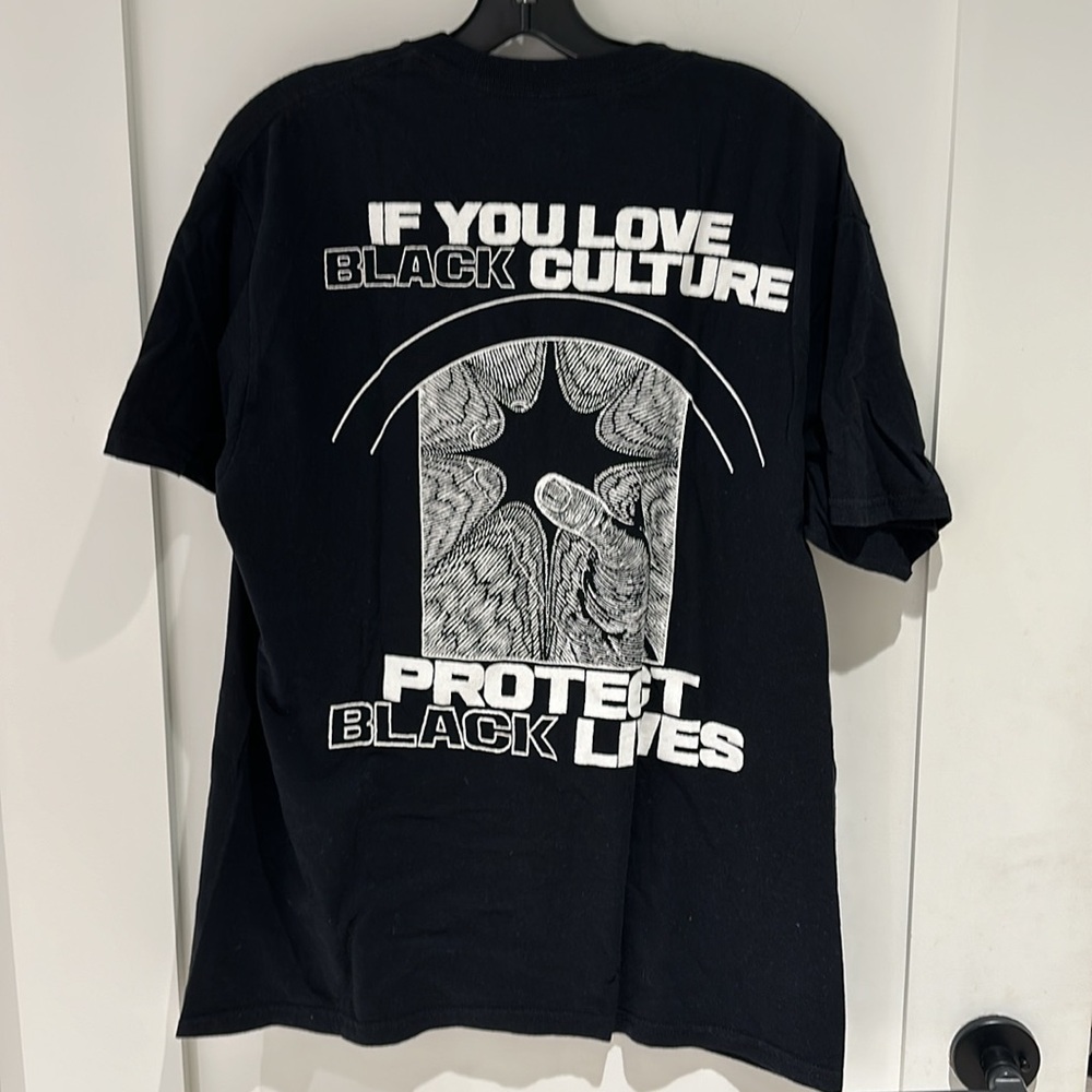 Braindead x Blood Orange Support Black Culture t-shirt - Picture 3 of 4